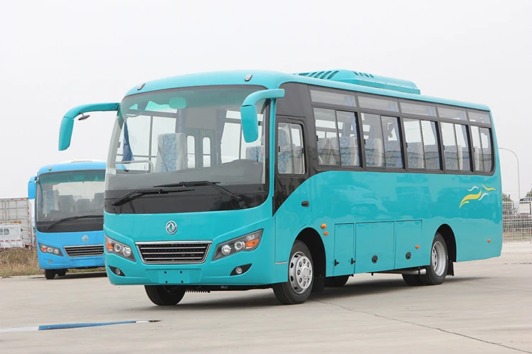  Дизельный автобус марки Dongfeng 4x2 34 места Евро 3 ac abs одна дверь левый руль большой радиус