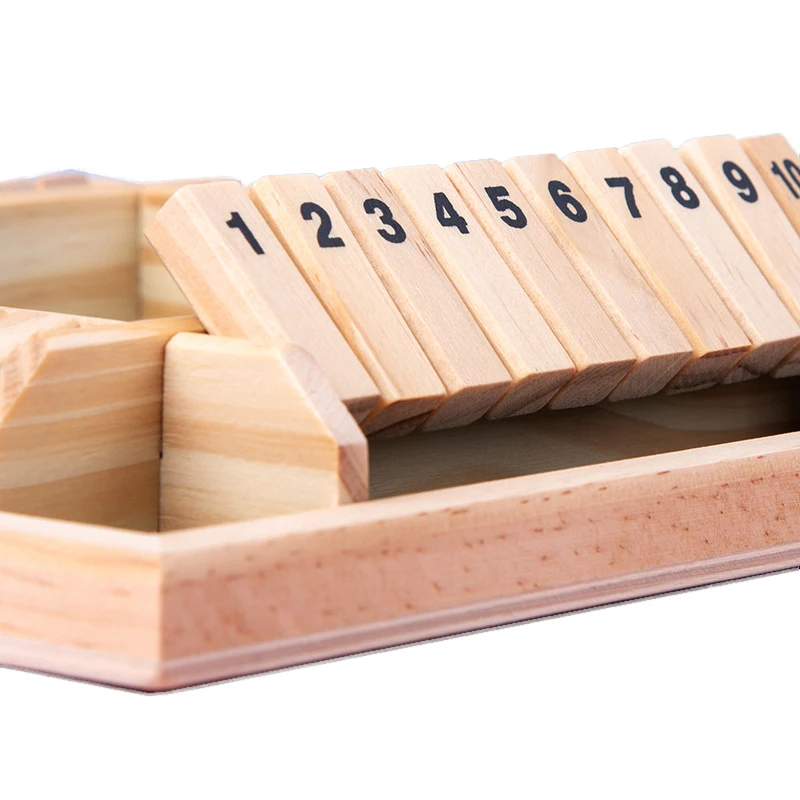 Wooden table bar game board drinking games for adults party