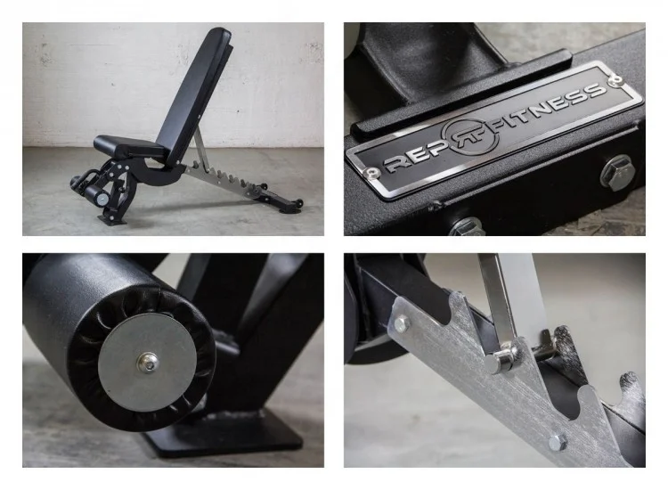 
Commercial Flat Incline Decline Adjustable FID Bench 