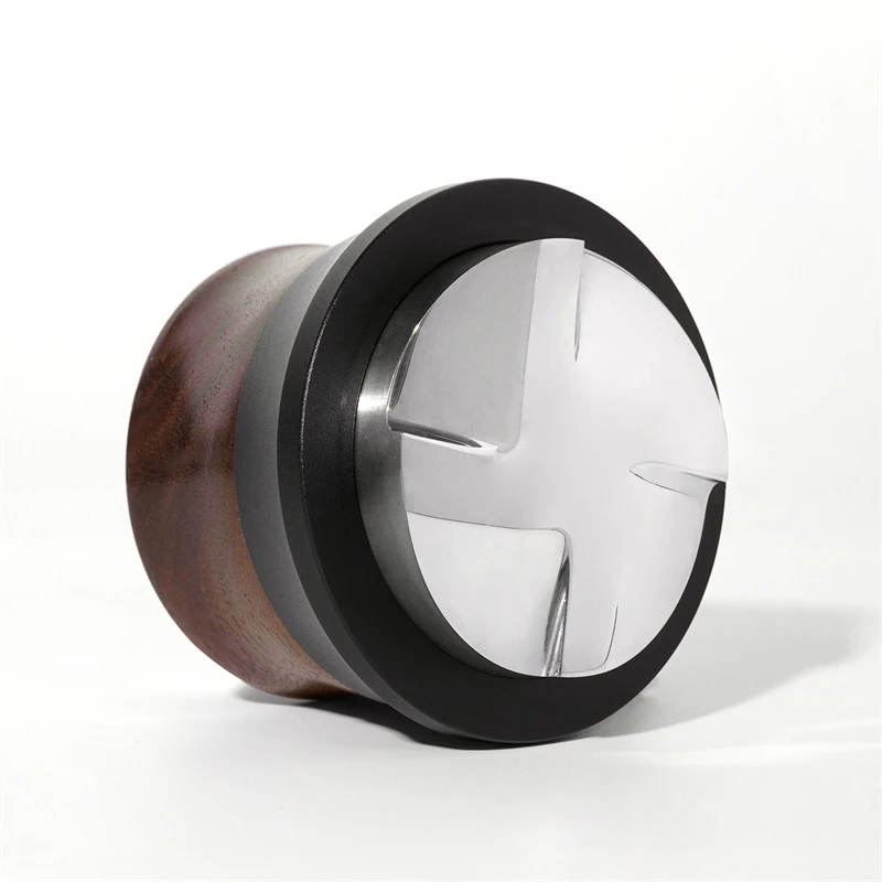 Coffee Tools Walnut Wood Handle Fits Espresso Distribution Tool Espresso Tamper Leveler Coffee Distributor