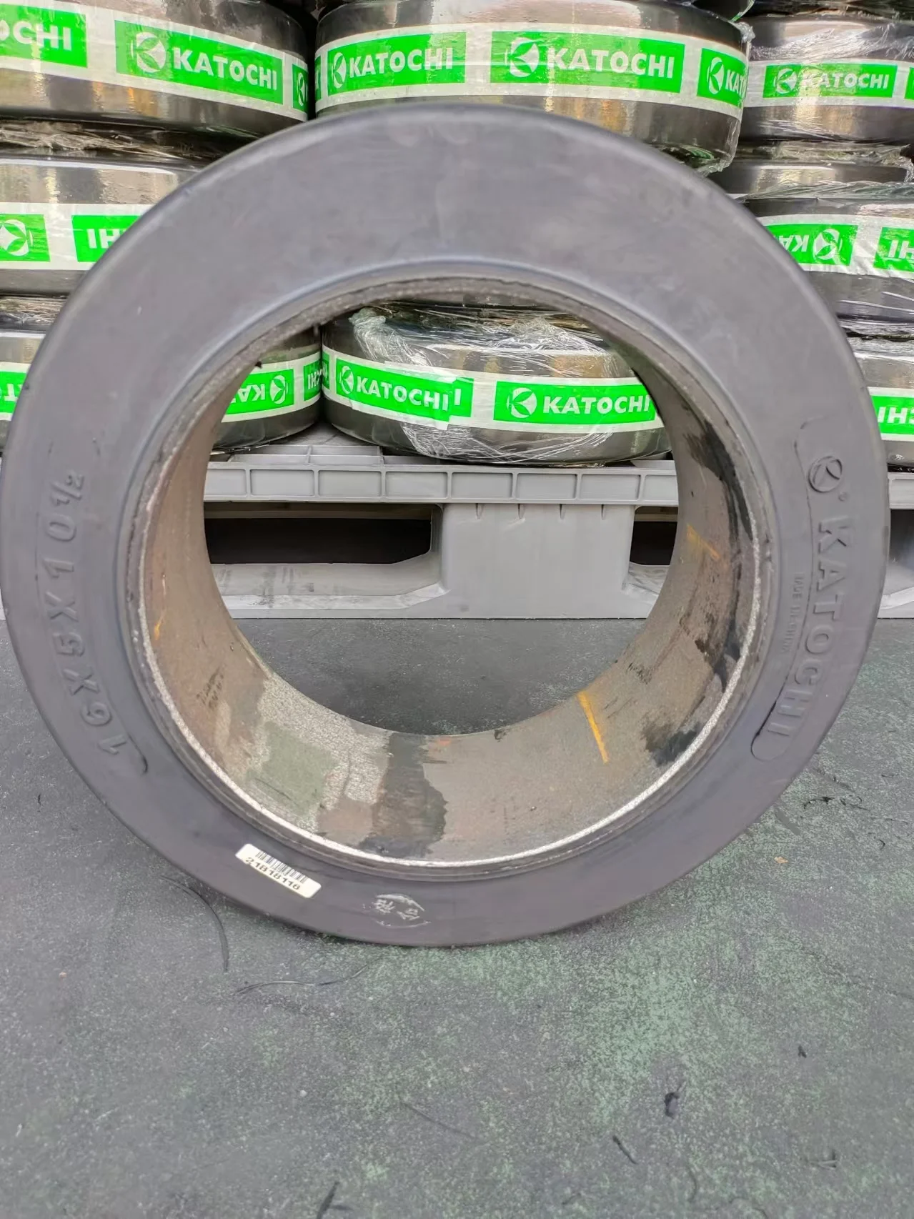 Поставка с фабрики в Китае промышленные колеса 16x5x10 1/2 TR/SM пресс на прочных шинах