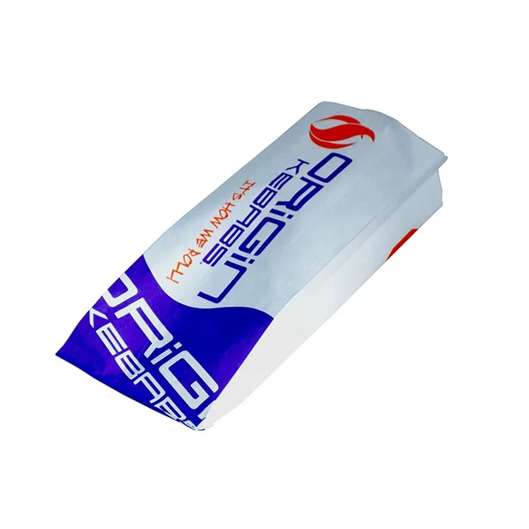 Fried Food Packaging Doner Kebab Paper Bags aluminium bag food Heat Seal Disposable CMYK Coated Paper Flexo Printing