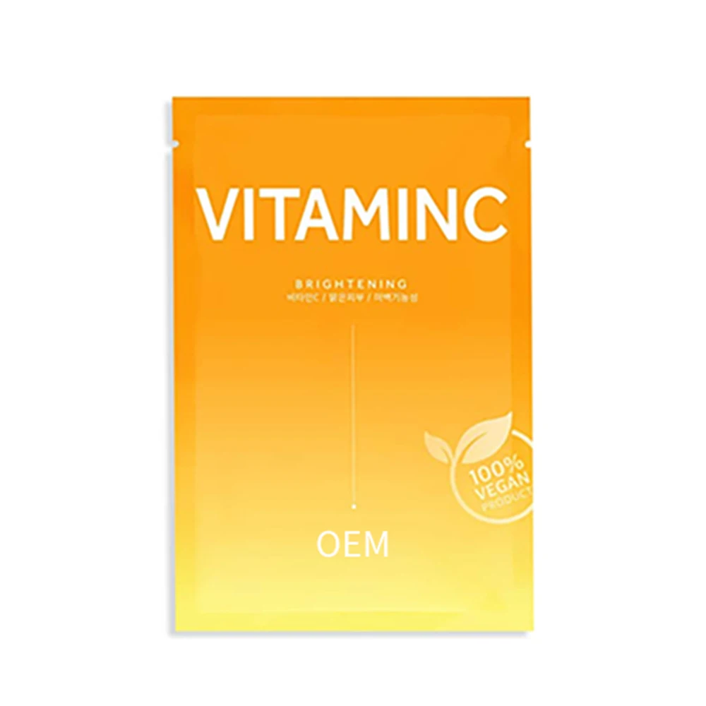 Частной марки OEM увлажняющий растительный экстракт натурального ингредиент веганских материалов для лица лист одноразовые маски для лица