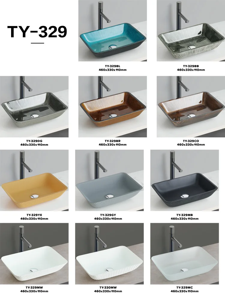 Luxury Minimalist Design Shell Shape Glass Art Basin Countertop Wash Basin Crystal Clear Bathroom Sinks