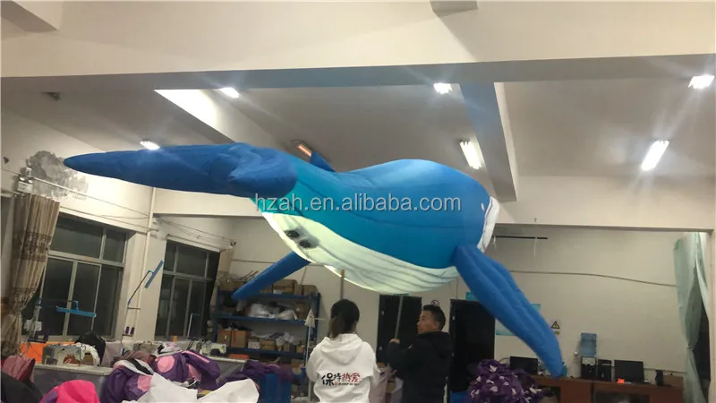 Marine Theme Party Light Inflatable Whale Sea Animals Model for Parade Event