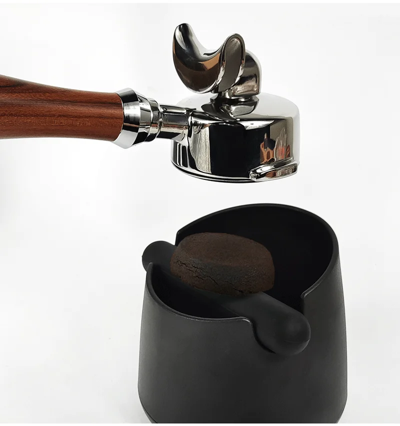 Coffee Accessories Barista tools Silicone Coffee Grounds Knock Box Coffee Slag Grounds Bucket Plastic Rubber Espresso Knock Box