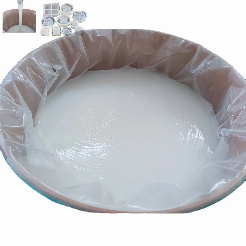 high quality mold making liquid rtv2 silicone rubber food grade 25 shore a