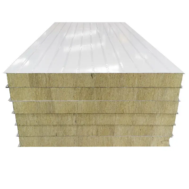 
Fireproof rock wool sandwich board partition board repair roof refractory 