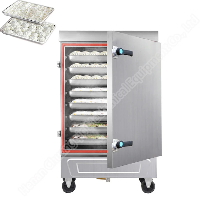 Electric control gas rice steamer food steamer 3 layers 500 watt steamer machine for food