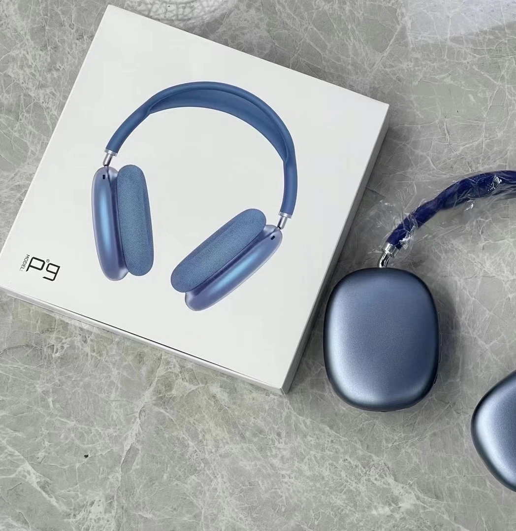 
2020 New Arrival P9 Headband Wireless Headset with Mic for iphone huawei P11 