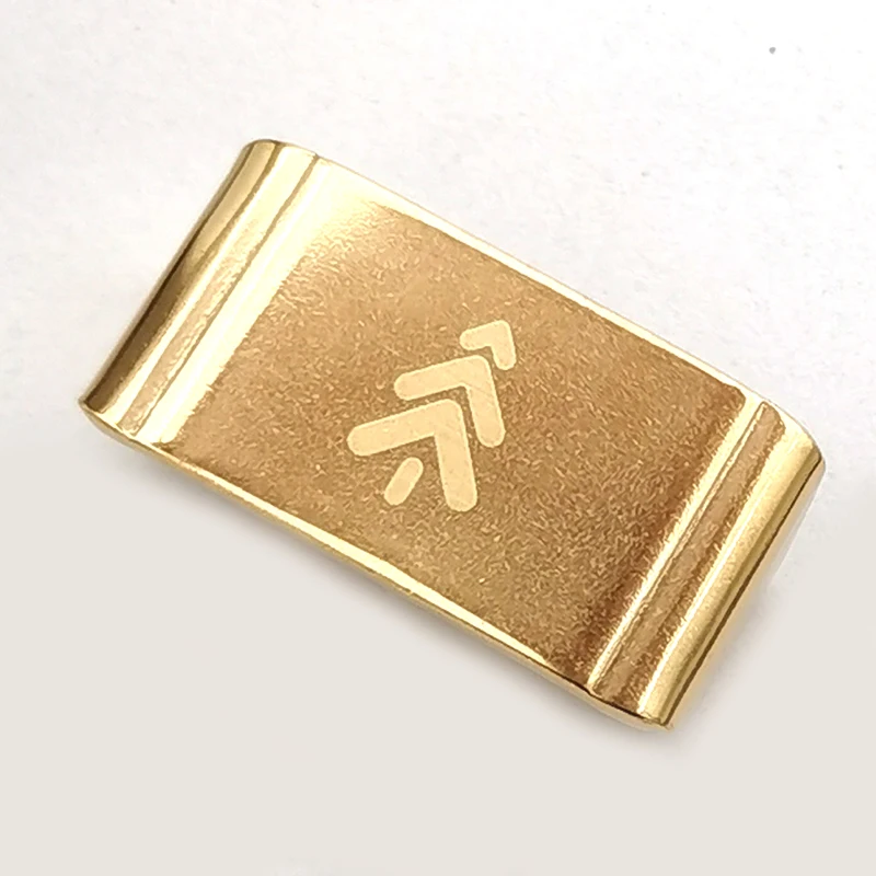 customized logo printing engrave laser clasp watch band buckle