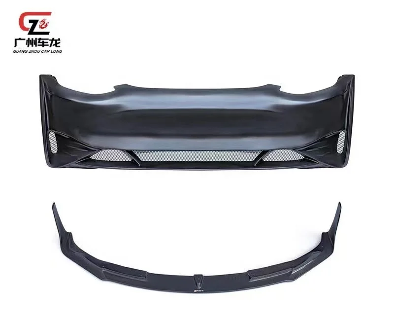 Hot Selling Carbon Fiber Car Bodykit For Tesla Model 3 2018-2022 modified CMST Front Bumper Front Lip Car Bumpers