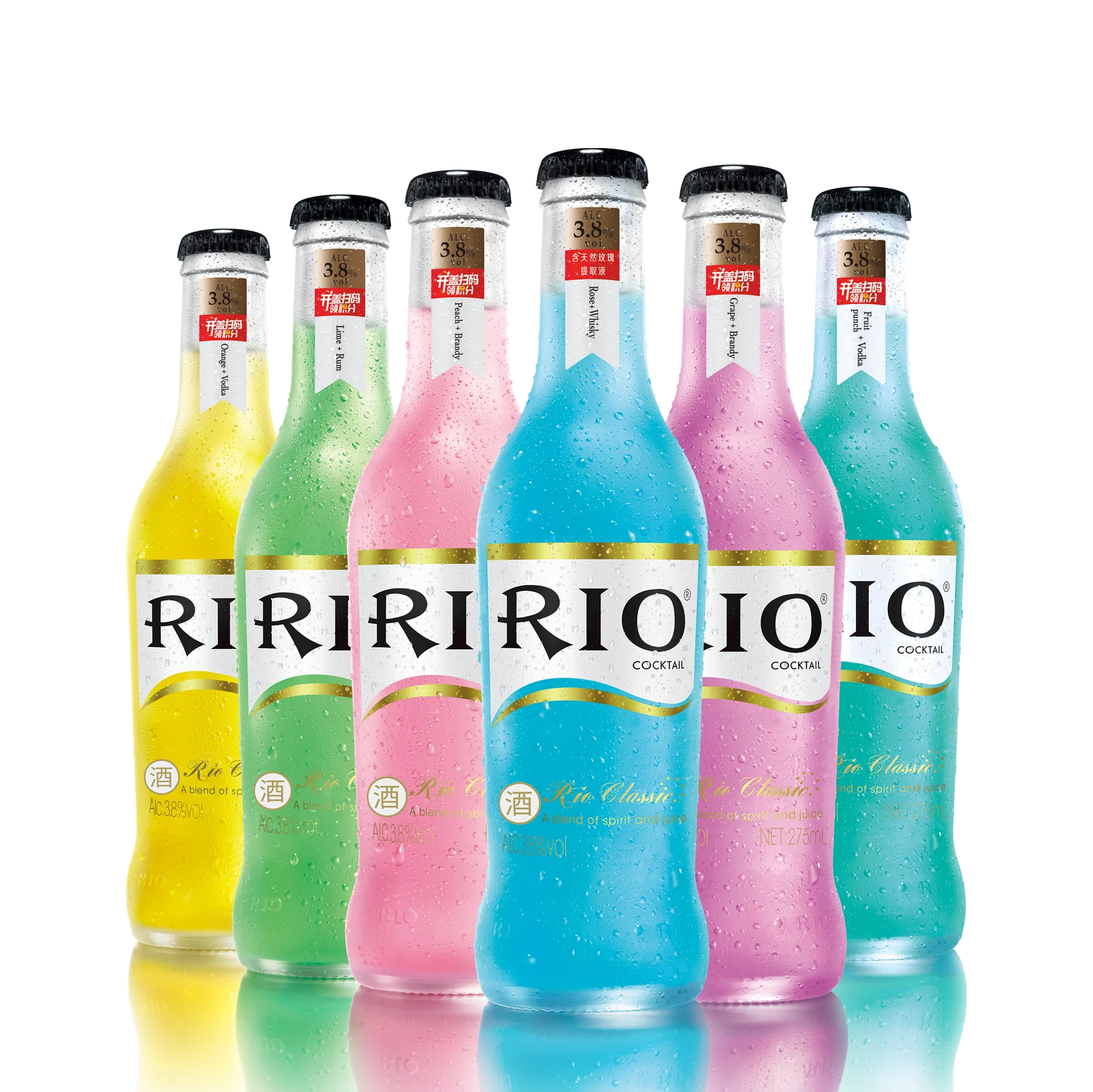 Rio Beverages Drink Fruit Flavor Alchoholic Drink Juice Mixed And Cocktail Exotic Drinks