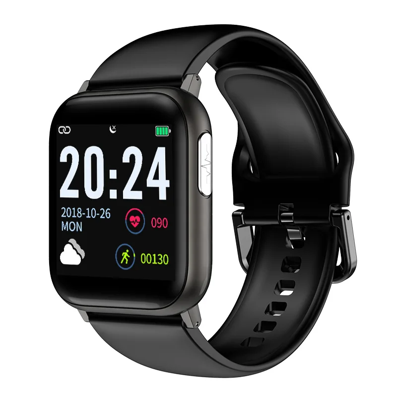 2022 AI Technical ECG+PPG 1.3Inch TFT Fitness Tracker Smartwatch NV6F HR SP02 BP Health Custom Smart Watch