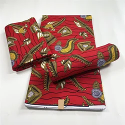 veritable  wax print fabric real wax african wax lace fabric by 6 yards 100% cotton