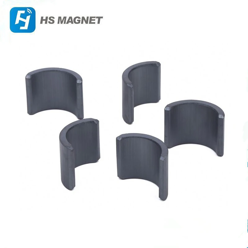 Arc Ferrite Magnet Ferrite Permanent Magnet Factory Manufacturer-HS Magnet
