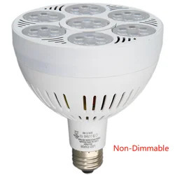 New construction e26 60w par38 bulbs replacement 500 watt halogen par 38 7000k 10000k led light bulbs