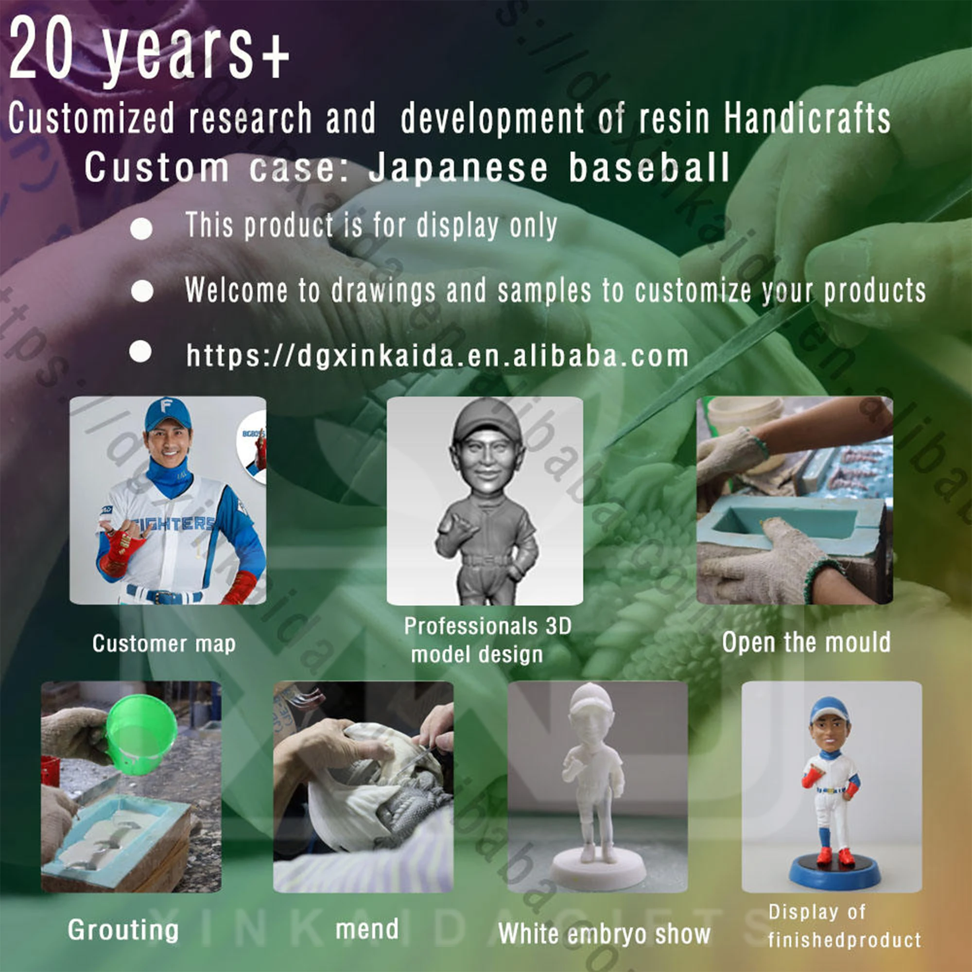 Factory custom resin toy statue sculpture toy art sculpture customized resin piggy banks