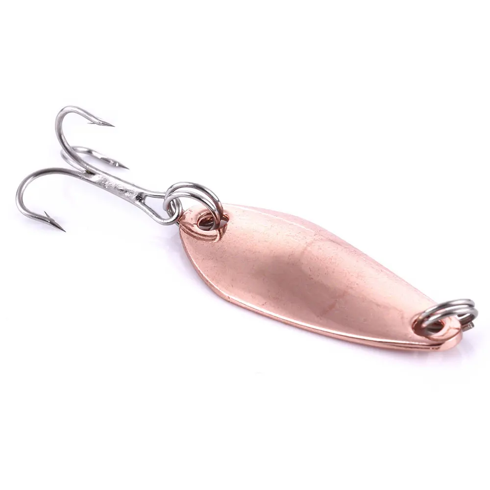 Hard Baits 3 5cm 3 7g Winter Sea Pesca Fishing Tackle Metal Trolling Spoon Lure