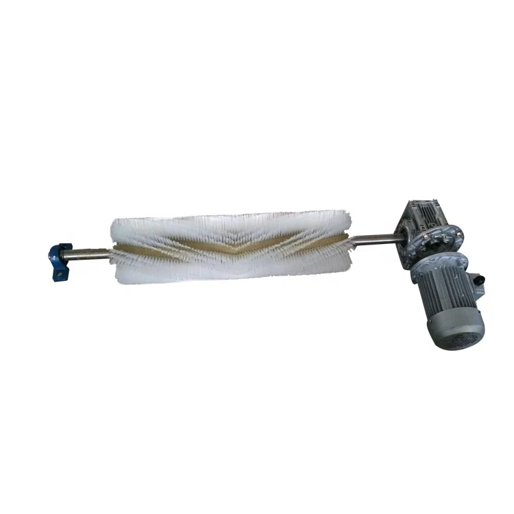 High Quality Motorized brush belt cleaner