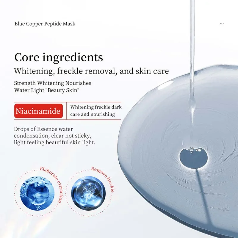 FAYANKOU Moisturizing Disposable Ampoule Face Serum Anti-Freckle and Whitening Skin Care serum