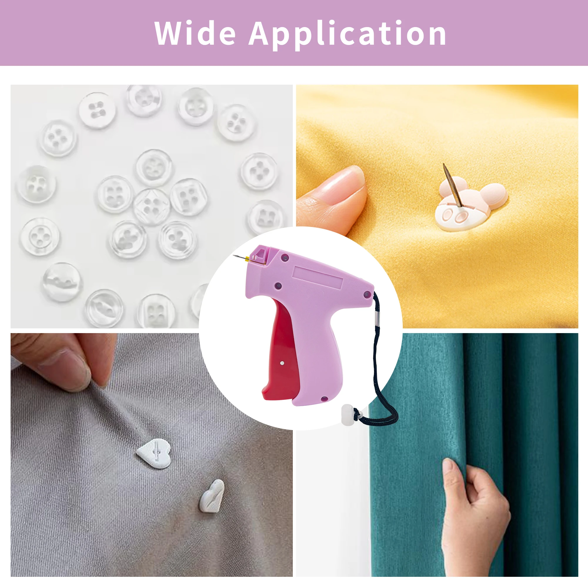 Wholesale Quality micro tag gun clothing label gun Fastening and Labeling textile tag gun Tagging Machine for Clothes