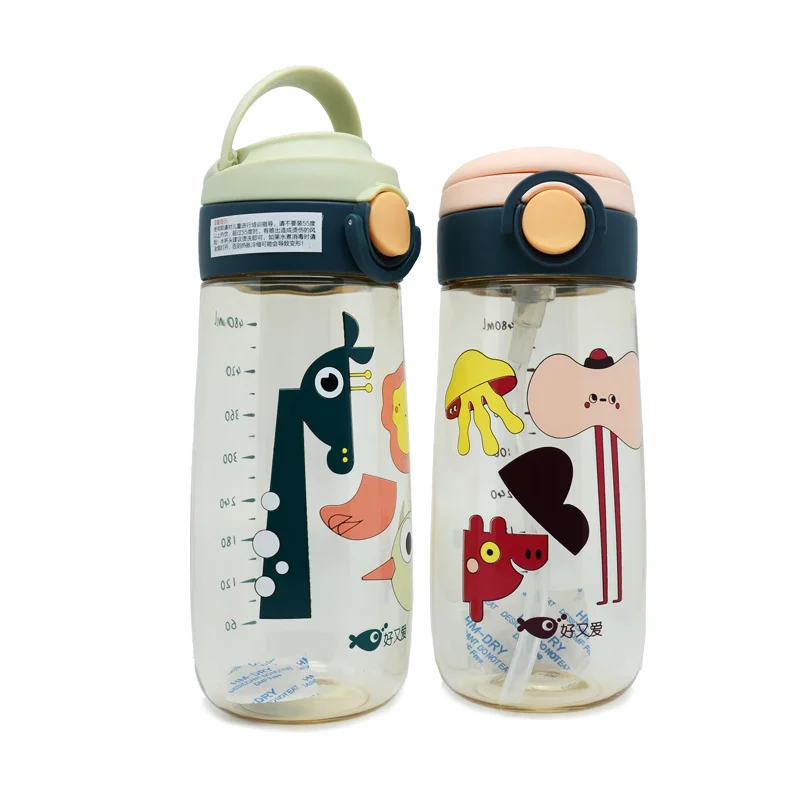 2020 hot sale small capacity bounce cover baby water bottle for kids Characteristic sustainable development, sufficient inventor