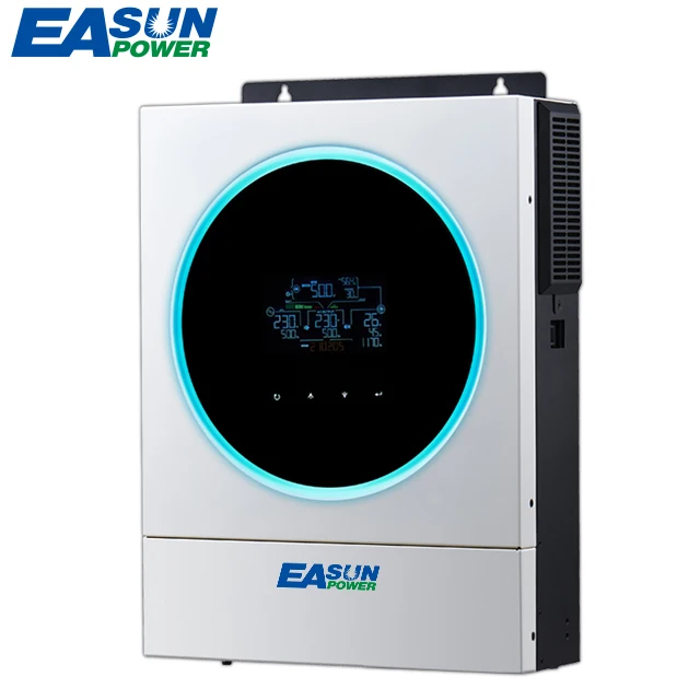 EASUN POWER 220V 48V 50Hz  500Vdc 120A 5600W Pure Sine Wave Solar Inverter with Wifi