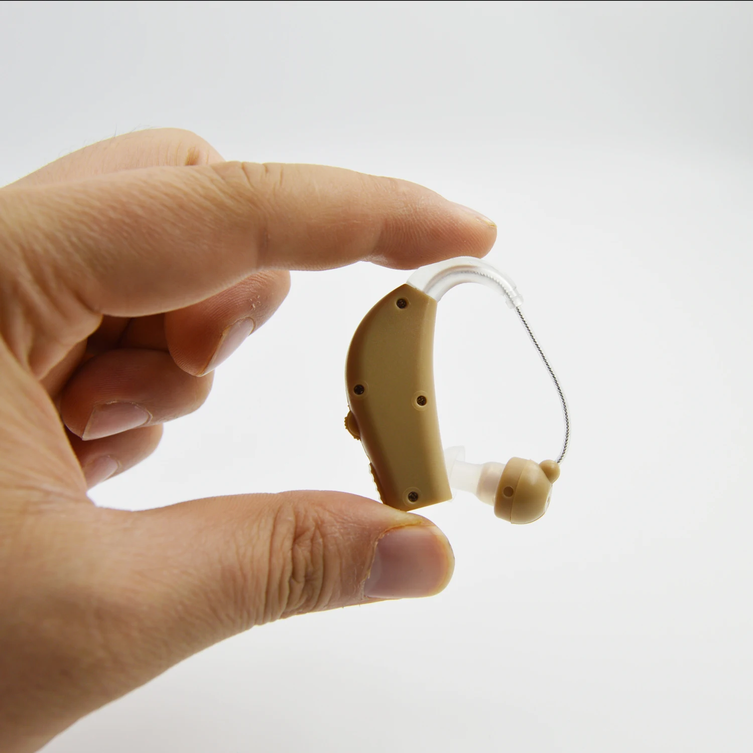 
100% Digital processing Automatic Earhook BTE (Clear series) Hearing Aids Suit any situation 