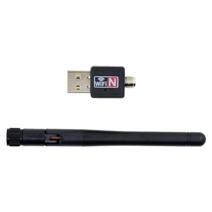  2021 лучшая цена мини USB беспроводной адаптер 300 Мбит/с WIFI приемник 802.IIN с антенной 2 0 Сетевая карта