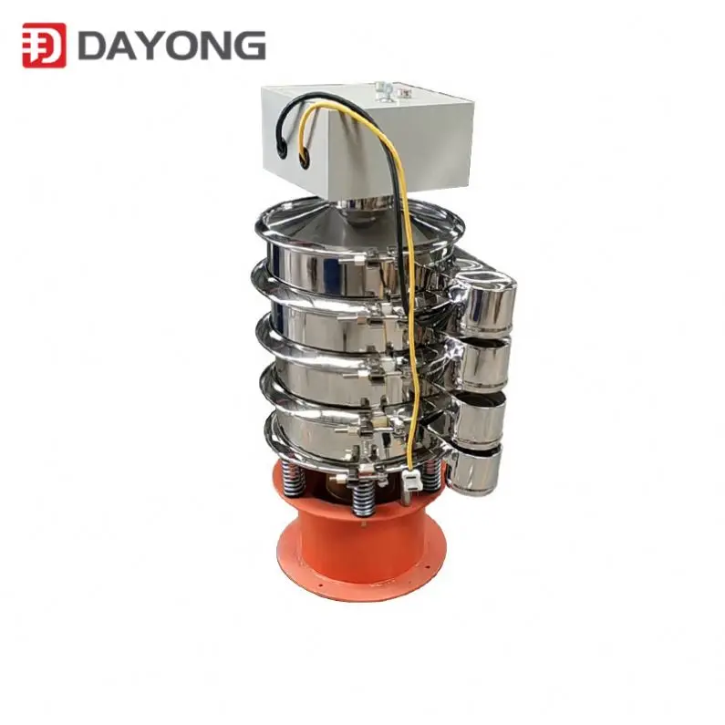 Dayong Flake graphite screening stainless steel vibration sieve multi-layer ultrasonic vibrating screen