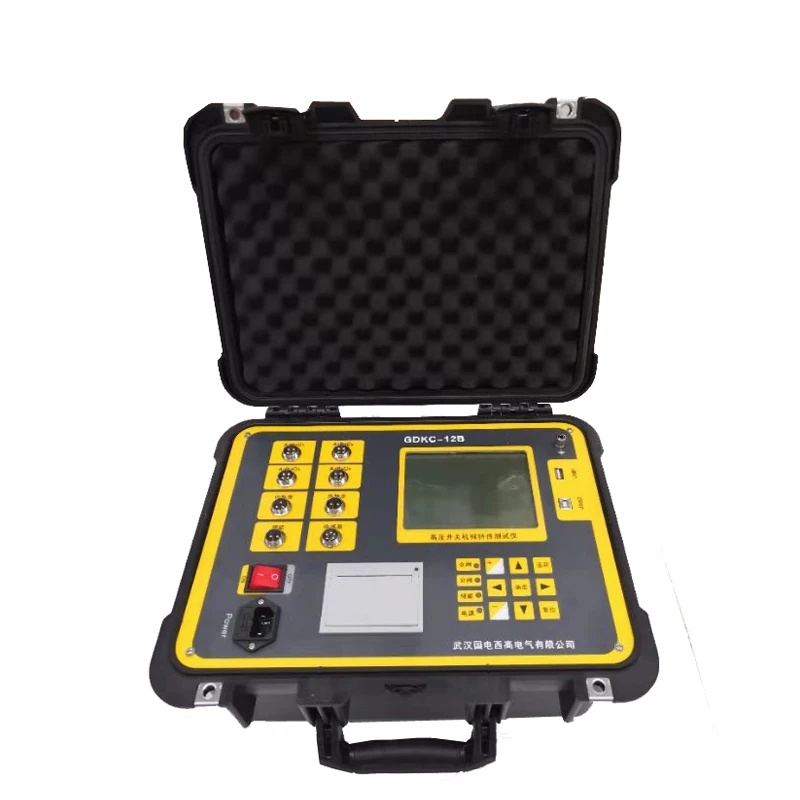 HVHIPOT GDKC-12B Factory Price Portable Hight Voltage Circuit Breaker Analyzer Switchgear Tester CB Analyzer