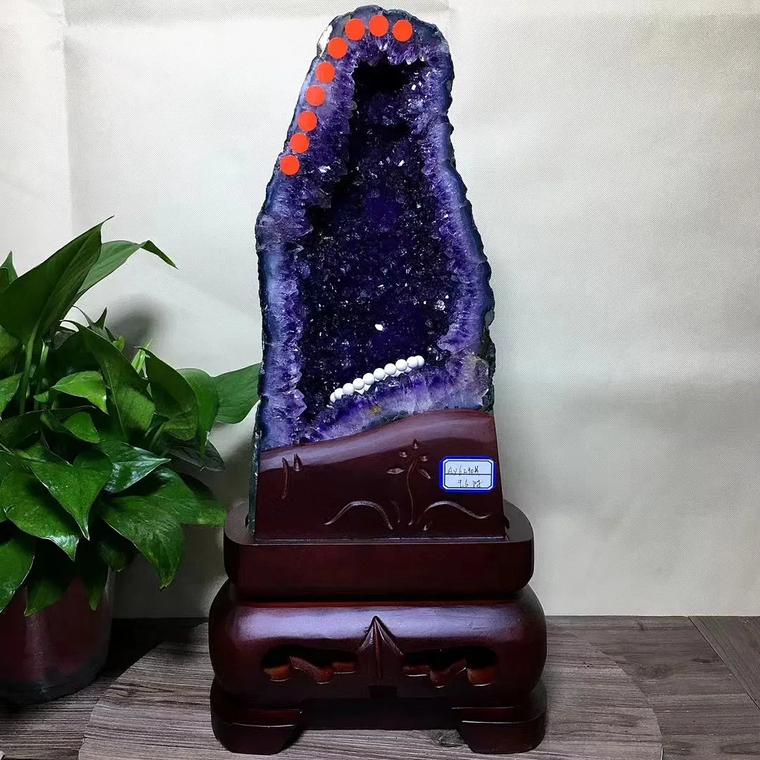 optional brazil amethyst cave healing crystals Uruguay Large amethyst geode for home decor