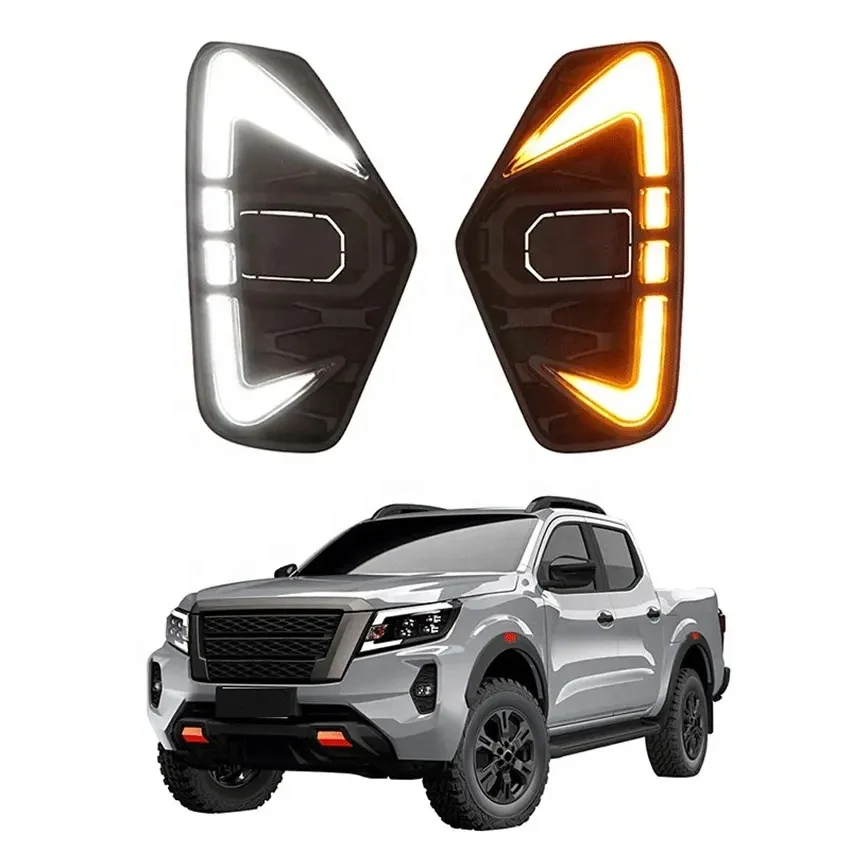 Автомобильный пикап HW 4x4 аксессуары дневные ходовые огни DRL для Navara NP300 2021 +