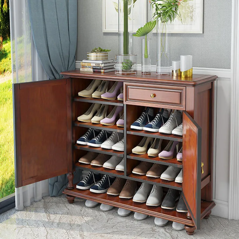 New Simple Modern Household Porch Large Capacity Multi Layers Shoe Rack Shoe Cabinet For Living Room AL450