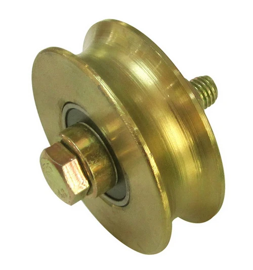 Sliding Gate Wheel With Bolt Double Bearings,Vgroove