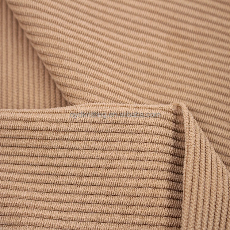 8 Wale Polyester Corduroy 100%  Polyester No Stretch High Quality Corduroy Fabric Wholesale Corduroy Fabric