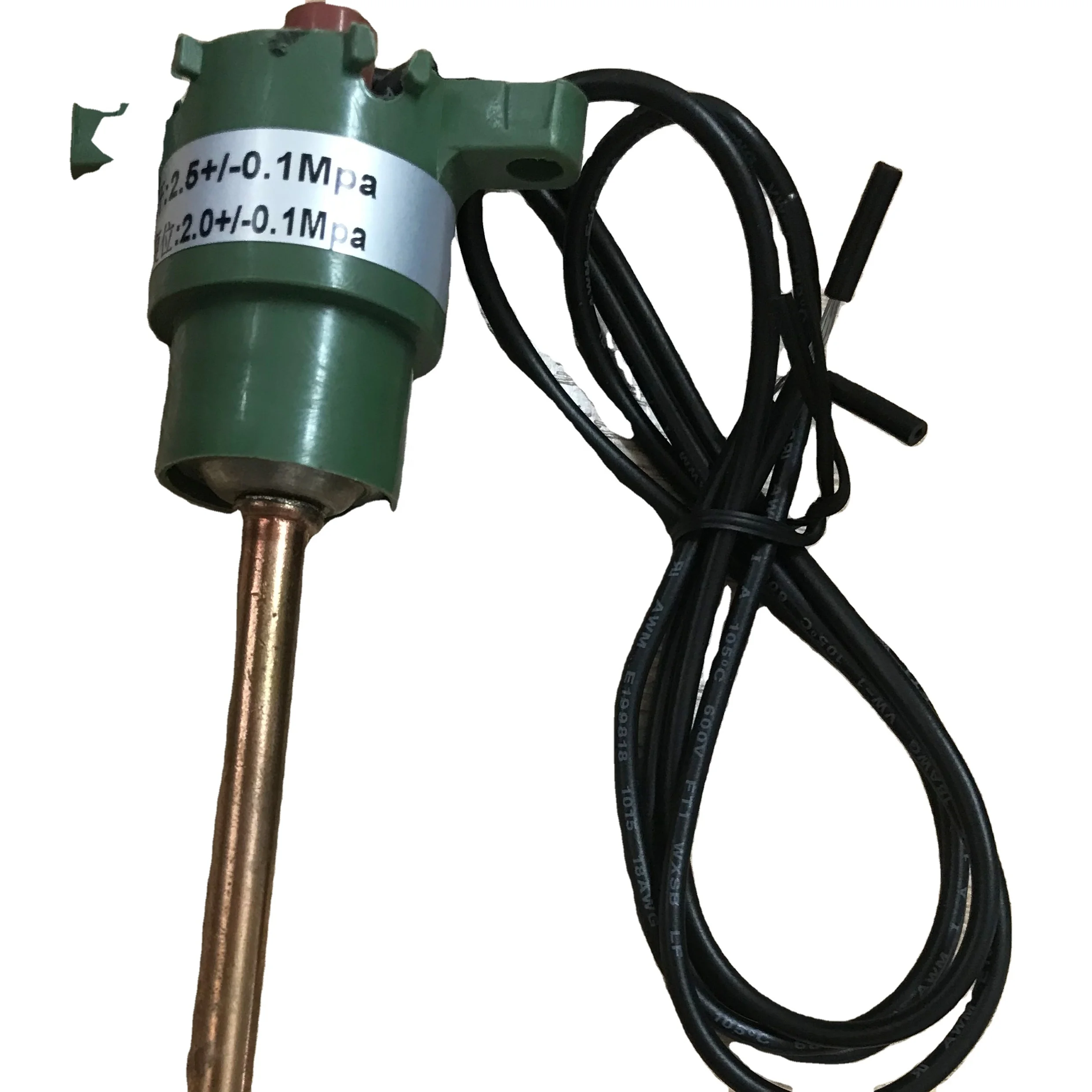 Manual reset pressure switch