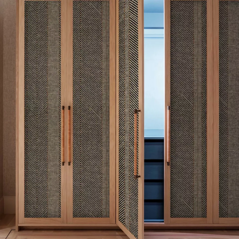 MYWIND New Raffia Luxury Wallpaper Wholesale Living Room Curtains Home Decor Raffia Wallpaper