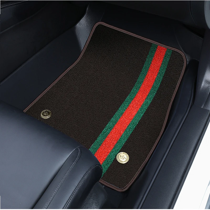 Plastic PE Wire Car Mat PE Coil Mat for Cars Non-toxic Low Cost Car Mat