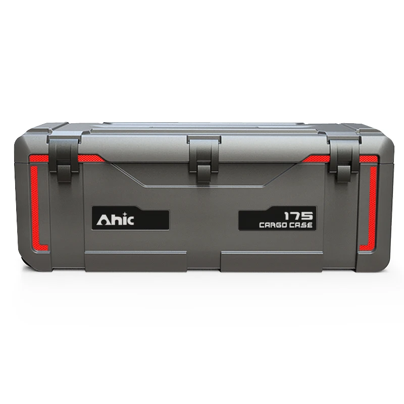 175L Factory Custom Portable Folding Storage Box PE Plastic Car Kitchen Cargo Case Cover Easy Customizable Camping Storage Case