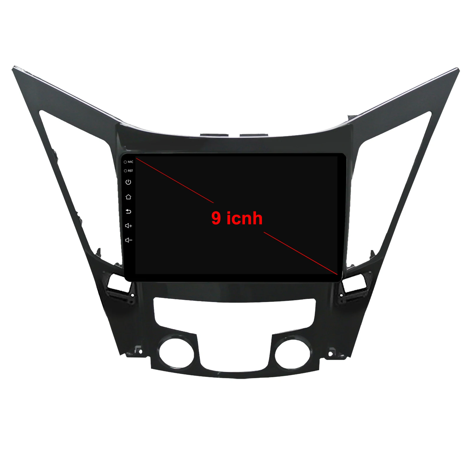 Car Android 10.1 Radio For Hyundai Sonata 2011-2013 Multimedia Player 9 inch Super High Definition 1024 x 600 Car Stereo