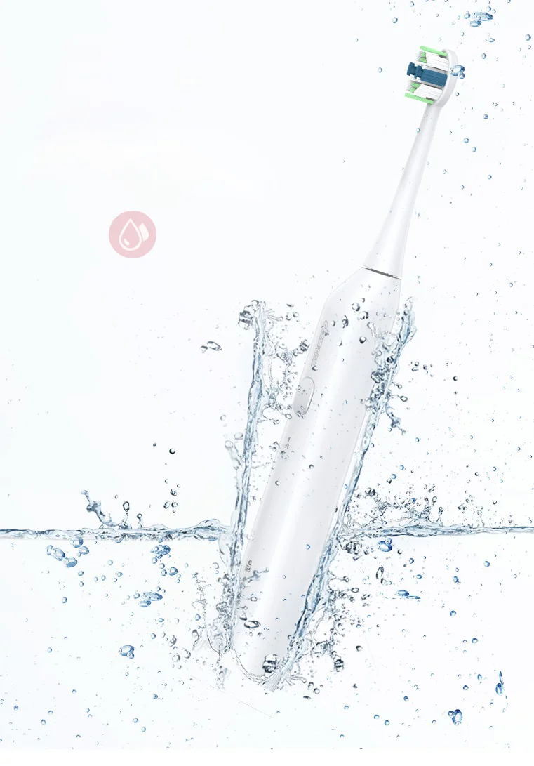 Водонепроницаемая электрическая зубная щетка IPX7 с USB-зарядкой и логотипом на заказ для взрослых