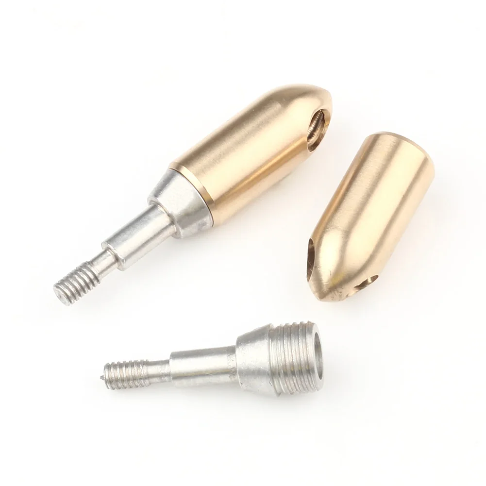 Linkboy Archery Brass Whistle Arrow Tip 125 Grain Hunting Broadheads for Compound Bow And Crossbow hunting arrows