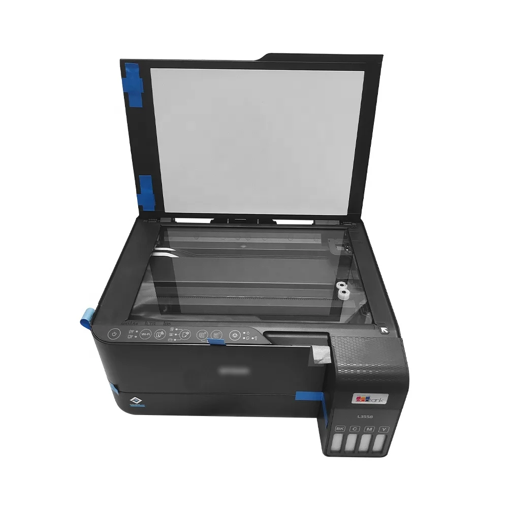 newest fast A4 4 color dye ink tank wifi all in one sublimation printer L3556 L3558 inkjet printer for EPSON
