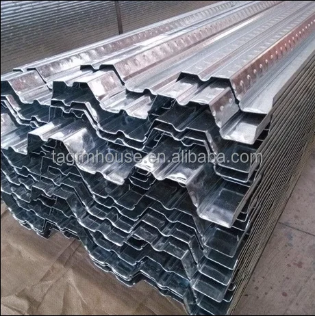 Best Price Dovetail Type Floor Bearing Corrugated Metal Deck Sheet Fireproof Zinc-aluminium Plating Steel Floor Decking