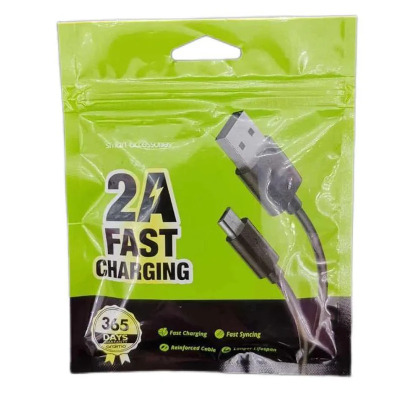 Africa Hot Selling Data Cable Micro Type c Cable Fast Charging for Oraimo USB Cable Infinix Tecno