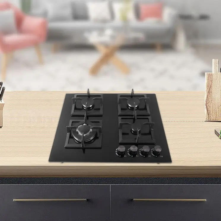 China Manufacturers Cheap Best Flame Burner Gas Cooker Stove Built-In Gas Hob With 4 Burners Cooktops
