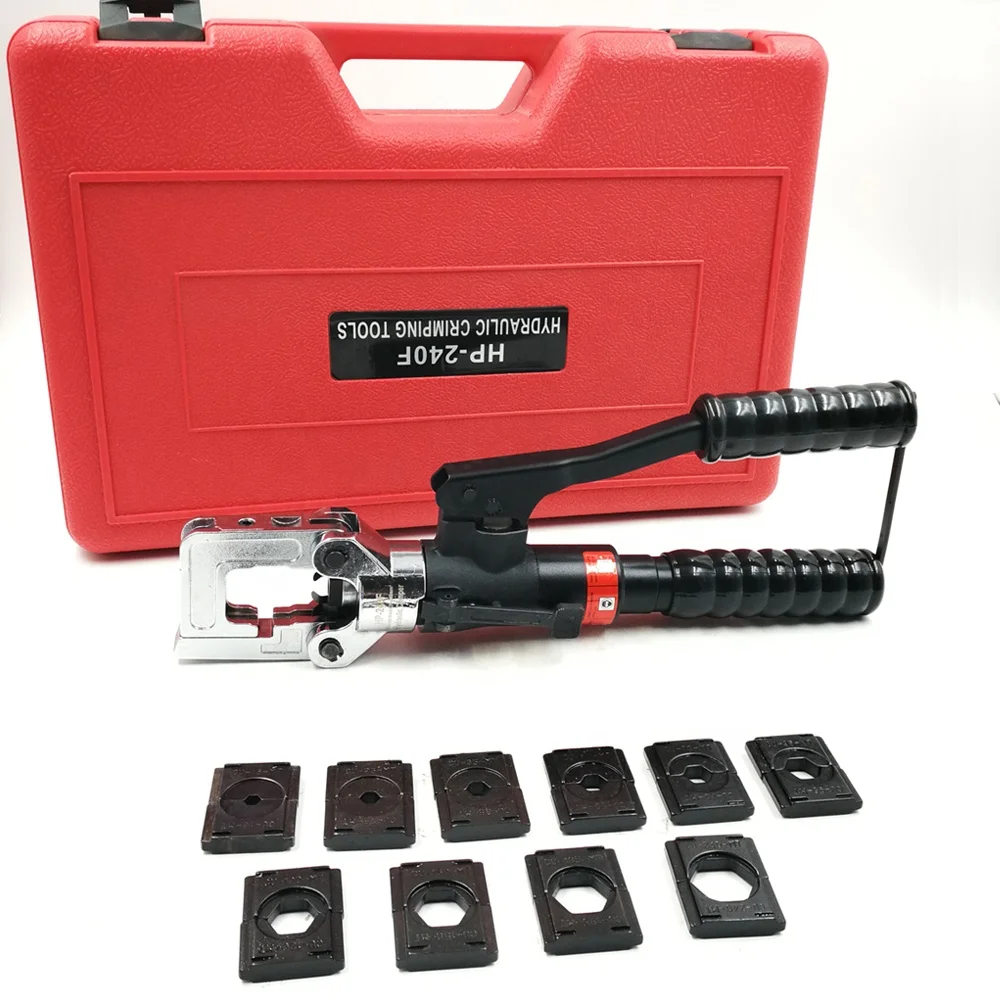 Manual High Quality Types Of Hydraulic Crimping Tool HP-240F Al Cu Connector C Clamp Crimp