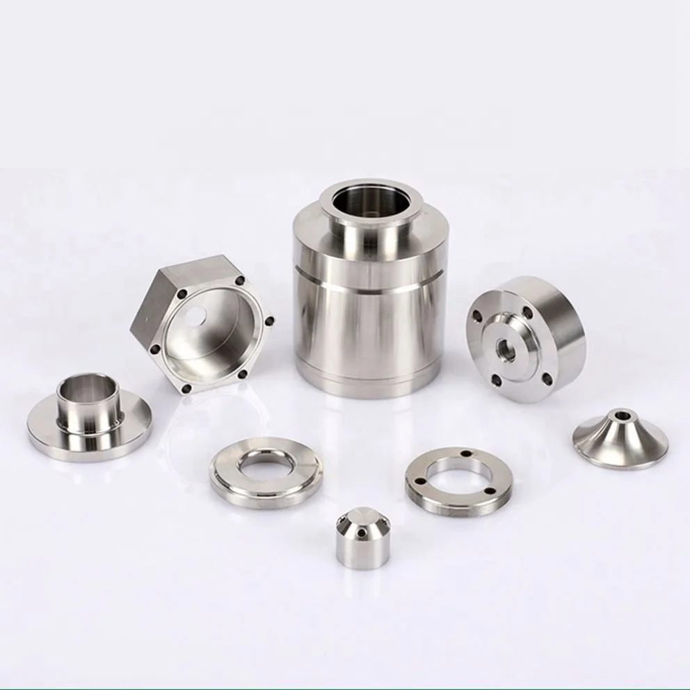 OEM CNC 5 Axis 304 Stainless Steel Parts Gear Shaft CNC Lathe Milling Machining Drilling Polishing Mirror Finish Turning Shaft